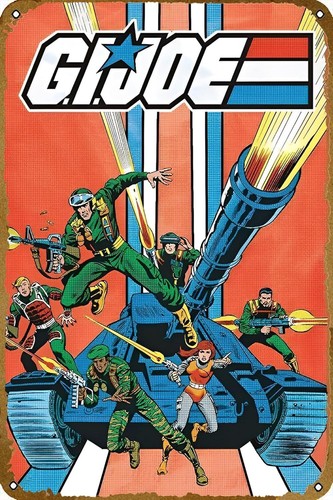 Vintage Collectible Tins - Gi Joe – Poster de tanque,