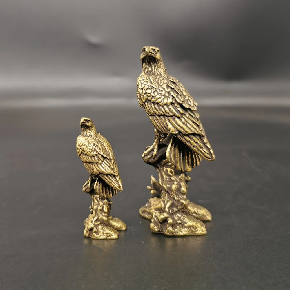 Vintage Collectible Items - Nova estátua de águia de bronze