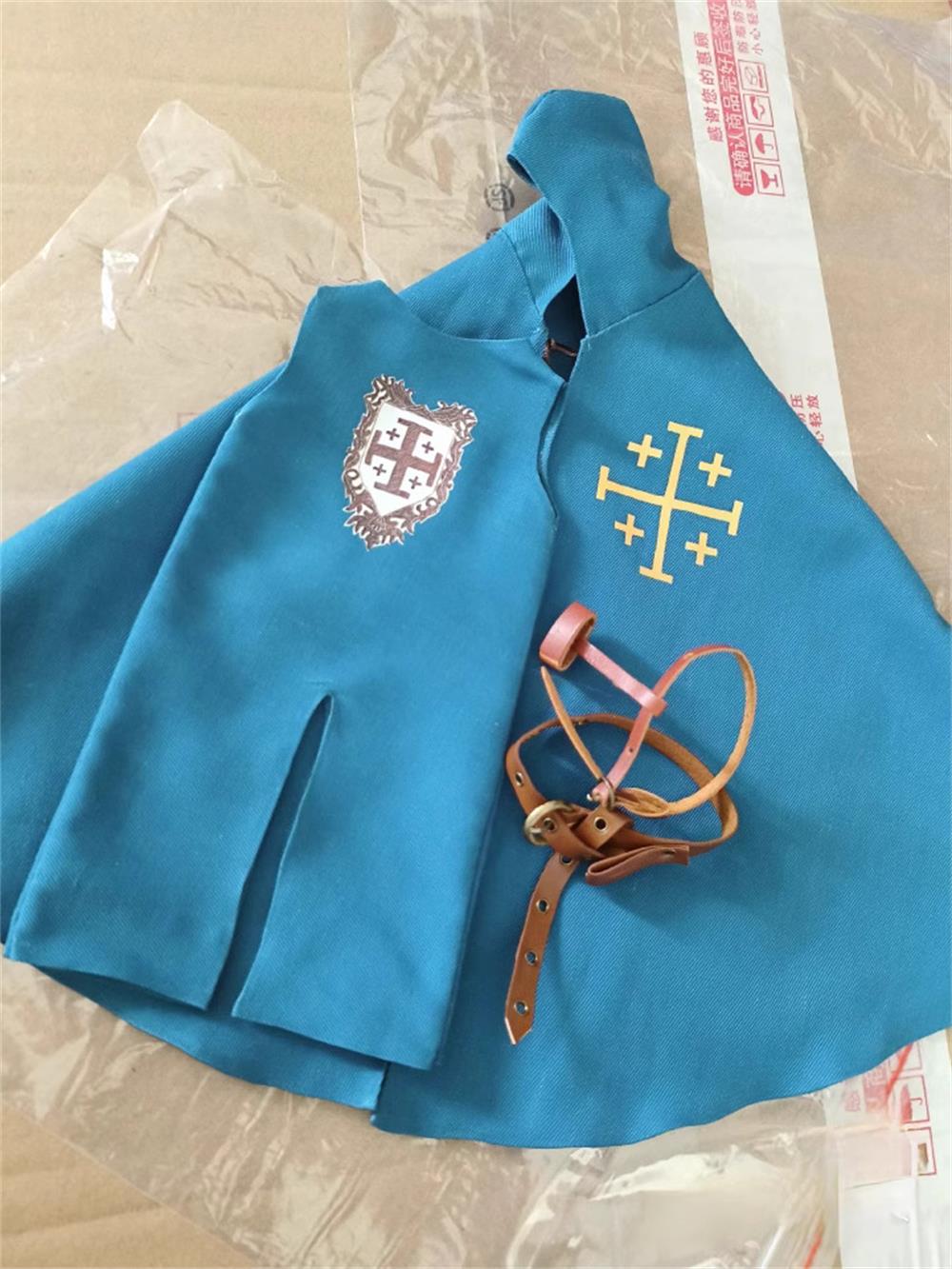 Vintage Collectible Dolls For Sale - COOMODEL-Vintage Cavaleiro Guerreiro Robe Capa para