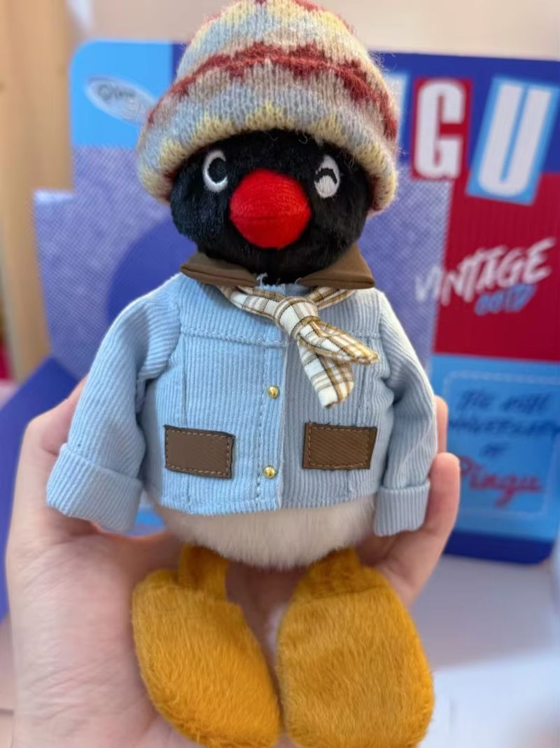 Vintage Collectible Dolls For Sale - Pingu caixa cega 45th aniversário vintage