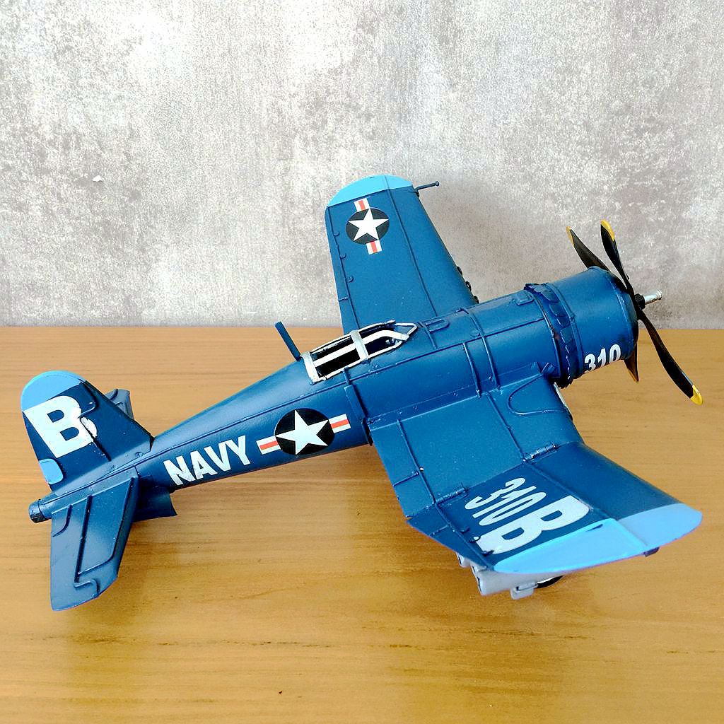 Vintage Collectible Tins - Ironwork vintage estanho avião modelo artesanato