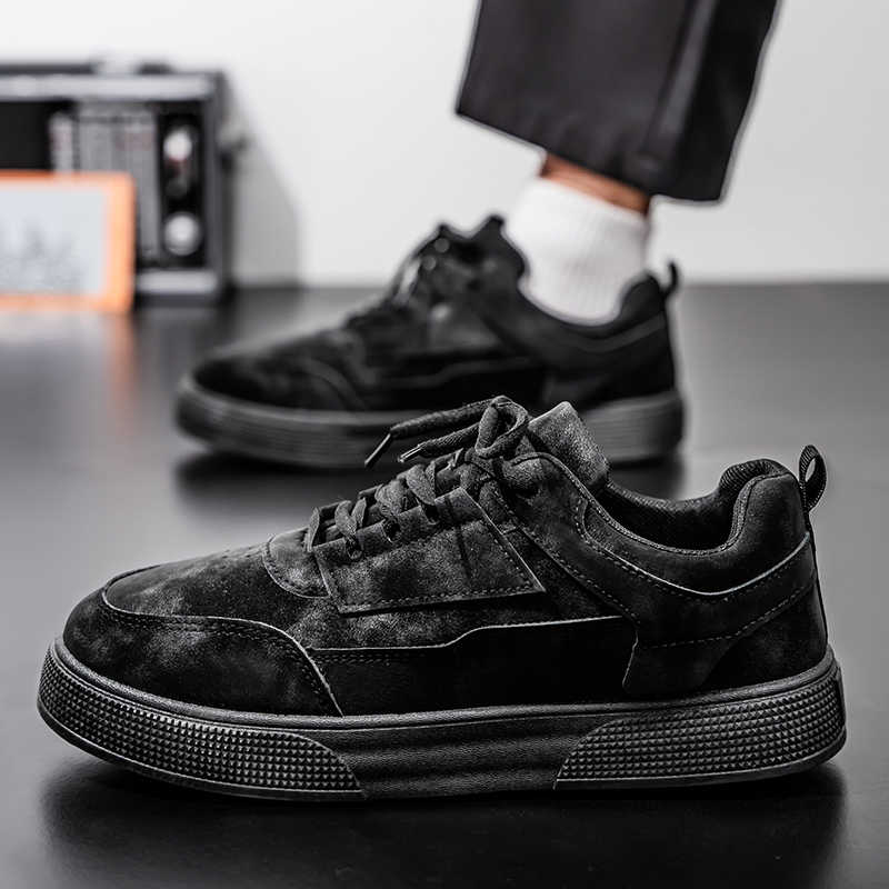 Vintage Collectible Shoes - Tênis Flatform de Voleibol Masculino Primavera,