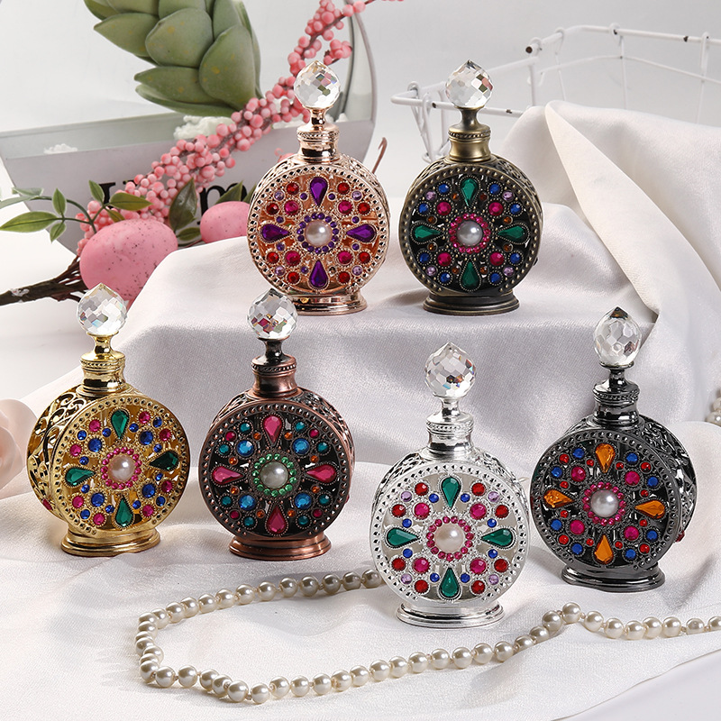 Garrafas De Terrário De Perfum - Vintage Collectible Perfume Bottles avaliação e preço
