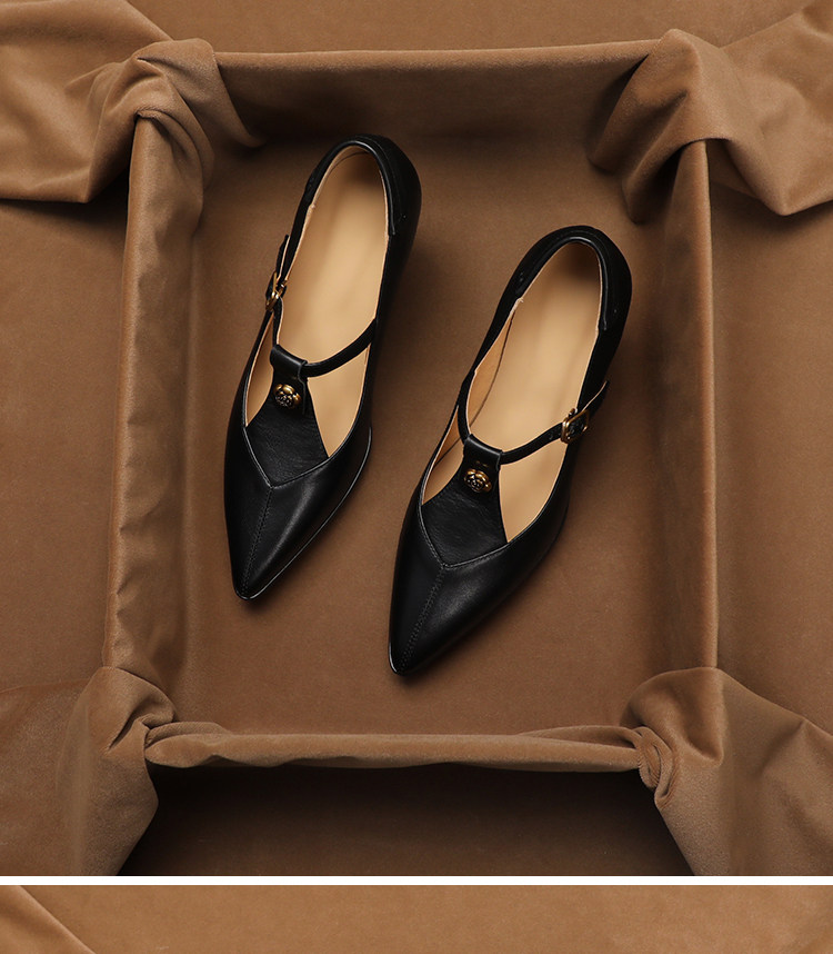 Sapatos Mary Jane de Couro Gen - Vintage Collectible Shoes avaliação e preço