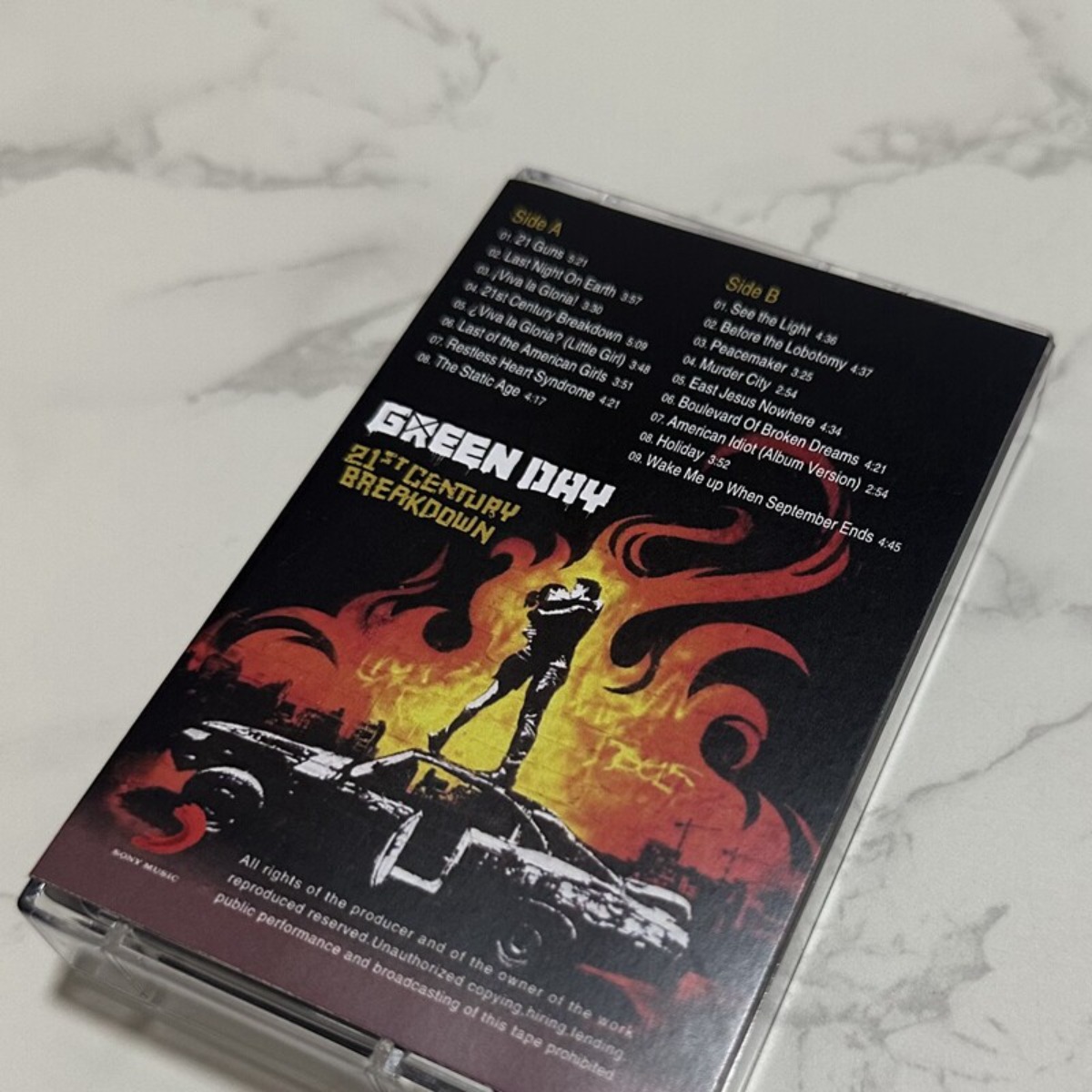 Cassete do Álbum Green Day 21s - Vintage Collectibles avaliação e preço