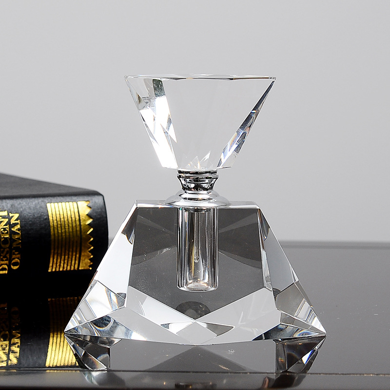 Frasco de Perfume de Cristal E - Vintage Collectible Perfume Bottles avaliação e preço