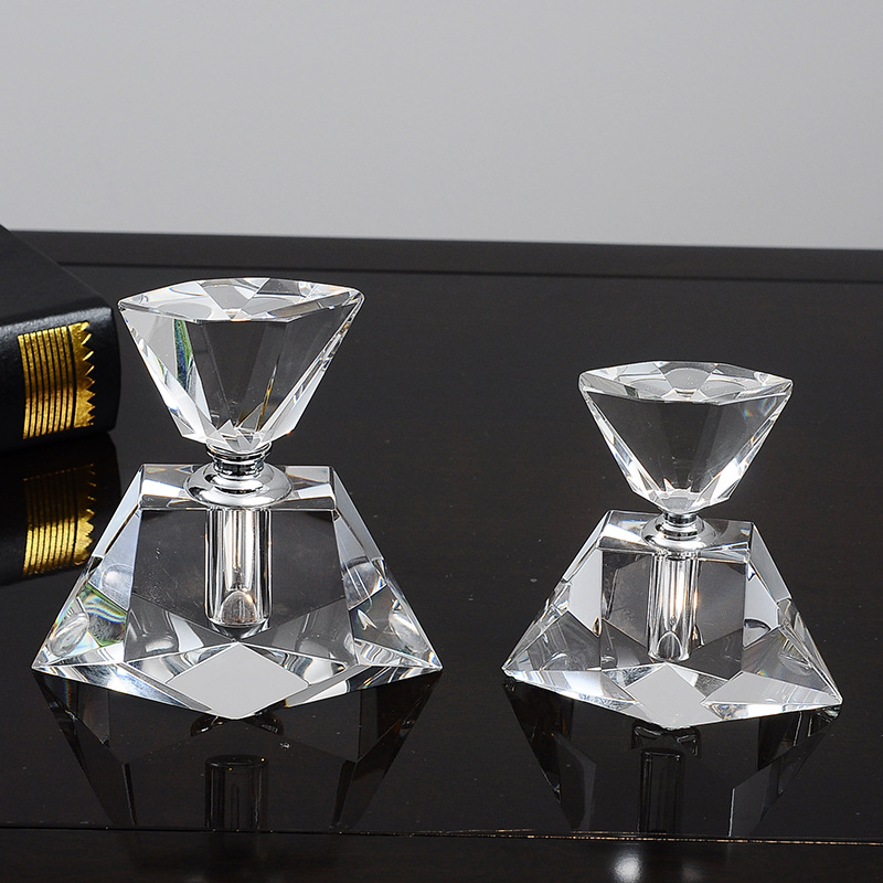 Frasco de Perfume de Cristal E - Vintage Collectible Perfume Bottles avaliação e preço