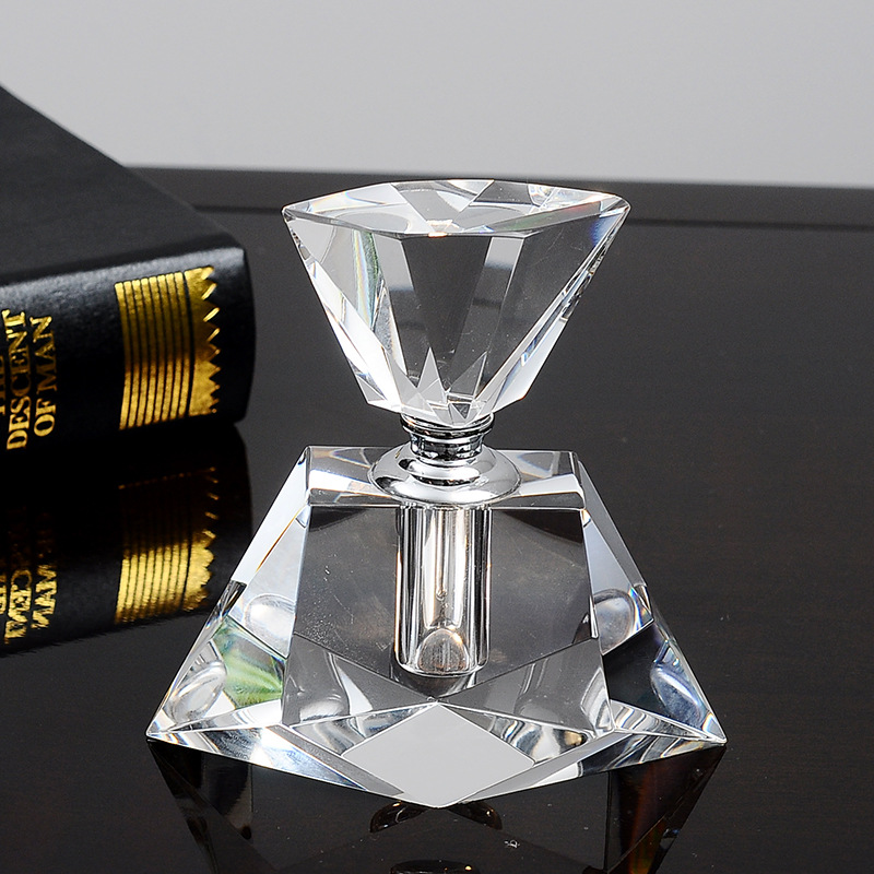 Frasco de Perfume de Cristal E - Vintage Collectible Perfume Bottles avaliação e preço