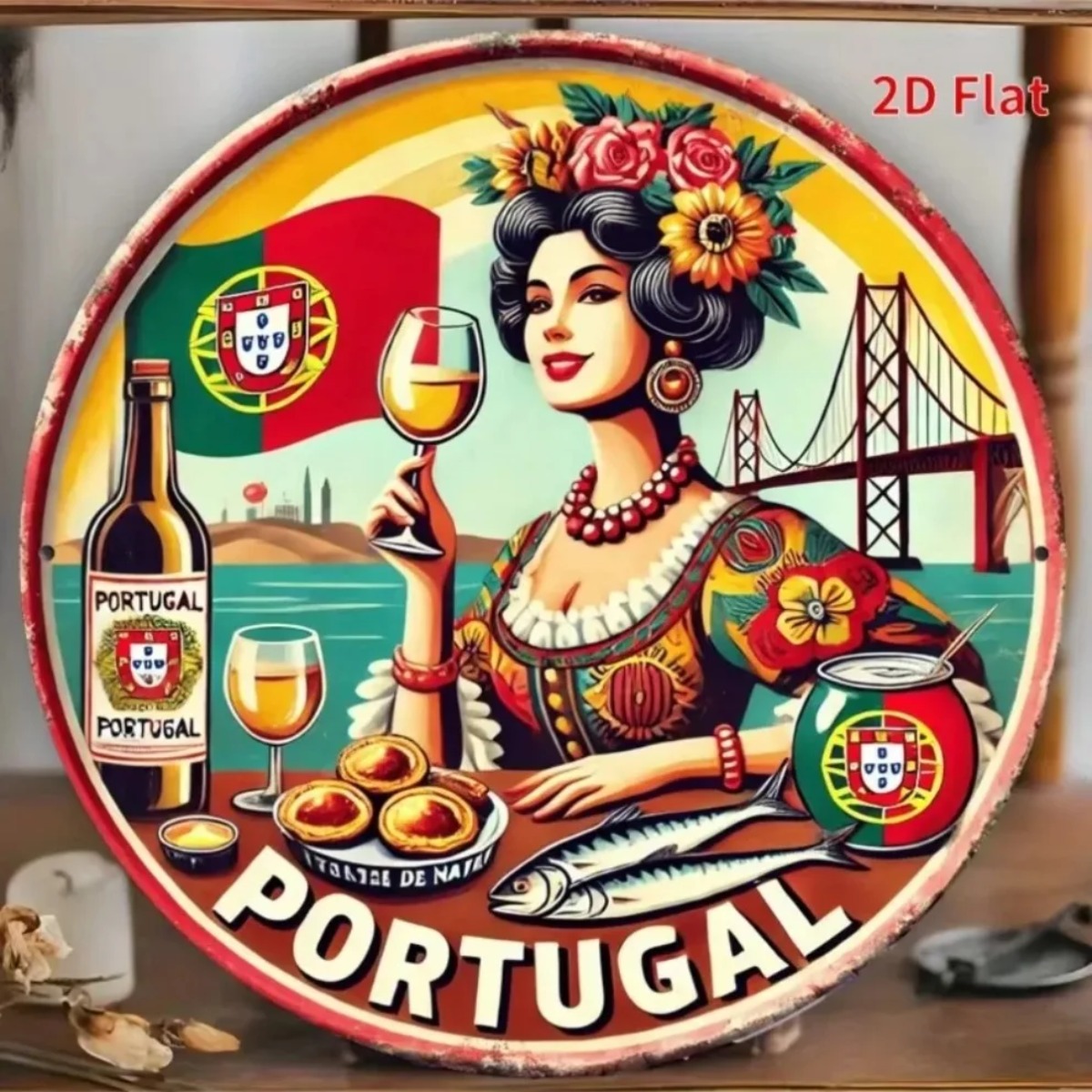 Coleção de Placas de Metal Red - Vintage Collectible Tins avaliação e preço
