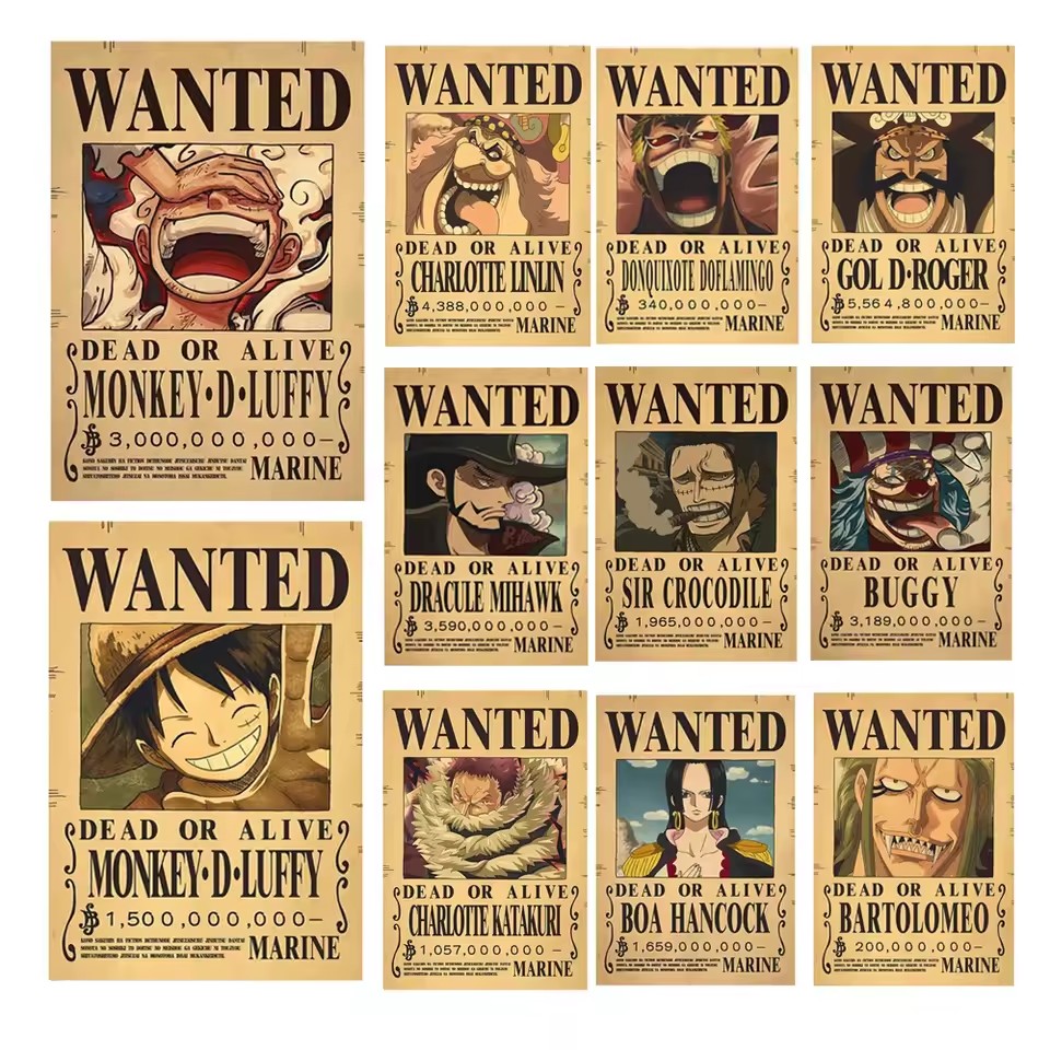 Pôsteres de Procurados do Anim - Vintage Collectible Items avaliação e preço