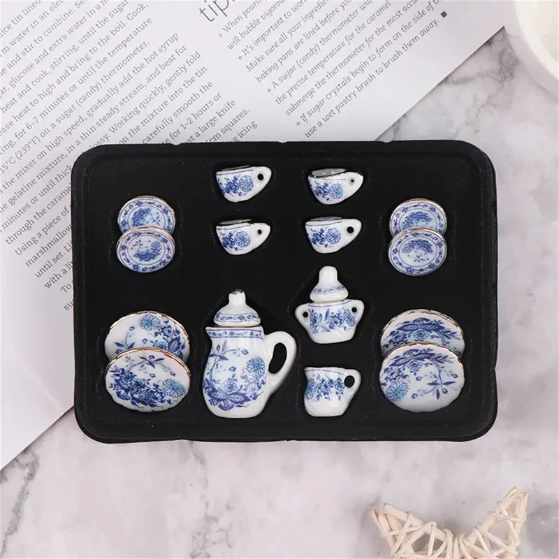 Conjunto de chá de porcelana b - Vintage Collectible Items avaliação e preço