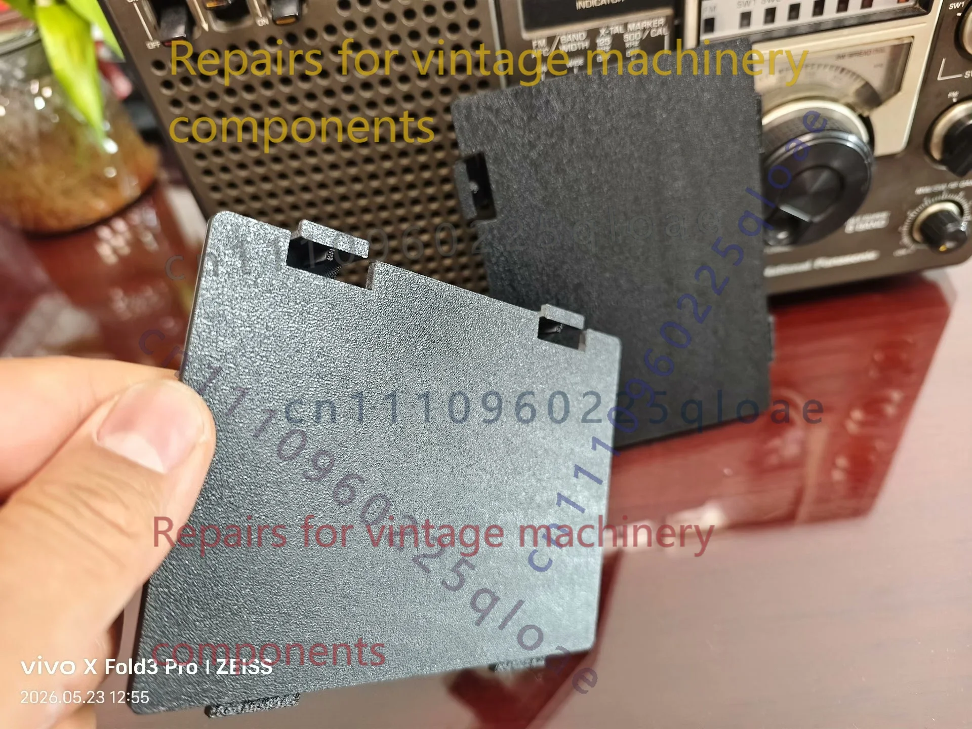 1 peça de tampa de bateria de  - Vintage Radio Repair avaliação e preço