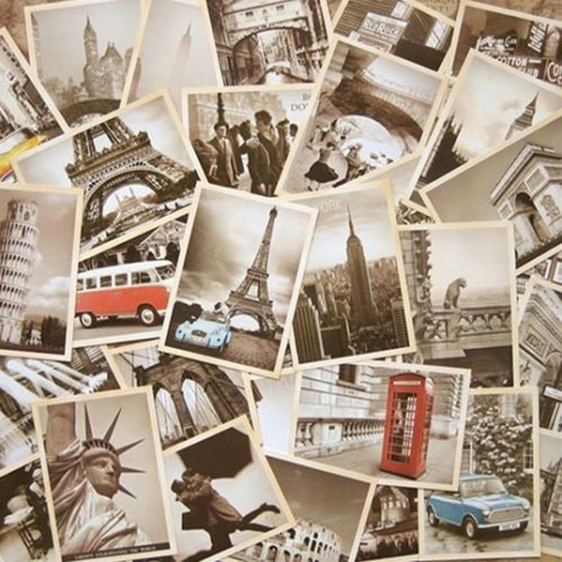 Lançamento 32 pçs cartões de p - Collectible Vintage Greeting Cards avaliação e preço