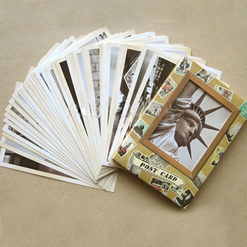 Lançamento 32 pçs cartões de p - Collectible Vintage Greeting Cards avaliação e preço